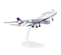 Busyflies 1/300 Scale Delta Airlines Boeing 747 Model Plane Alloy Diecast plane Model (Delta 747)