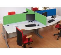 BusyScreen Curved Desktop Office Screens, 160cmx40cm (cm), Apple Green