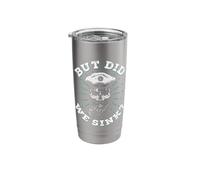 But did we Sink Skull Captain Funny Boating Stainless Steel Insulated Tumbler