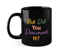 But Did You Document It The Office Mug 11Oz Birthday Gifts for Coworkers Hr Gift Funny Coworker Mug, Funny Work Gift for Women Men,Work Wife Husband, White Elephant Gag Gifts for Coworkers