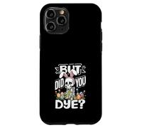 But Did You Dye Funny Easter Skeleton Bunny Ears Pun Case for iPhone 11 Pro