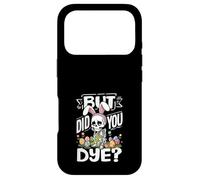 But Did You Dye Funny Easter Skeleton Bunny Ears Pun Case for iPhone 17 Pro