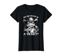 But Did You Put in A Ticket Sarcasm Tech Support Office IT Value Graphic T-Shirt, Women, Black, M