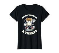 But Did You Put in A Ticket Sarcasm Tech Support Office IT Value Graphic T-Shirt, Women, Black, S