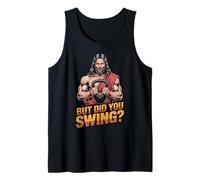But Did You Swing God Christian Faith Bible Verse Kettlebell Tank Top