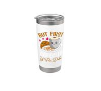 But First Cafecito Y Pan-Dulce Concha Mexican Coffee Lover Stainless Steel Insulated Tumbler