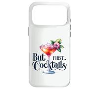 But First Cocktails Martini Drink Lover Design Case for iPhone 17 Pro Max