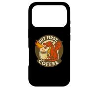 But first coffee tat tattoo dragon breath fire breathing dad Case for iPhone 17 Pro