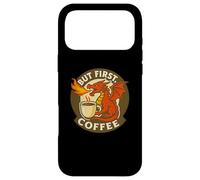 But first coffee tat tattoo dragon breath fire breathing dad Case for iPhone 17 Pro Max