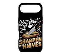 But First Let Me Sharpen My Knives Butcher Meat Case for iPhone Air