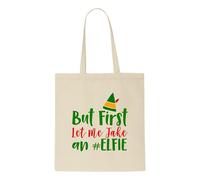 But first let me take an elfie [BCX] tote style shopping bag - natural