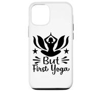 But First Yoga Meditation Morning Lotus Pose Case for iPhone 12/12 Pro