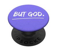 But God Christian PopSockets Adhesive PopGrip
