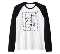 But God... Christian There was No Way But God Made a Way Raglan Baseball Tee