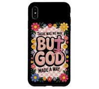 But God Pink Christian Floral Bow Teen Girls Scripture Woman Case for iPhone XS Max