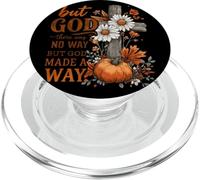 But God There Was No Way Fall Inspiration PopSockets PopGrip for MagSafe