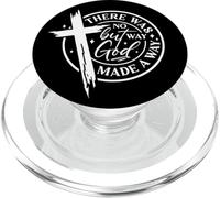 But God There Was No Way Made A Way Jesus Cross Womens Girls PopSockets PopGrip for MagSafe
