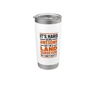 But I'm A Land Surveyor So I Can't Help It, Land Examiner Stainless Steel Insulated Tumbler