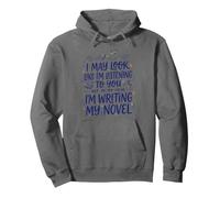 But In My Head I'm Writing My Novel, Book Author Writer Pullover Hoodie