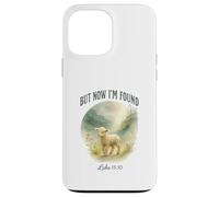 But Now I’m Found Luke 15:10 Watercolor Lamb Christian Case for iPhone 13 Pro Max