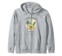But Now I’m Found Luke 15:10 Watercolor Lamb Christian Zip Hoodie