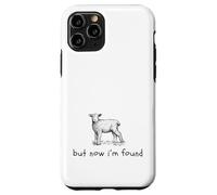 But Now I'm Found Lamb Sheep Minimalistic Christian Tee Case for iPhone 11 Pro