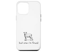 But Now I'm Found Lamb Sheep Minimalistic Christian Tee Case for iPhone 12 Pro Max