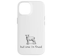 But Now I'm Found Lamb Sheep Minimalistic Christian Tee Case for iPhone 14