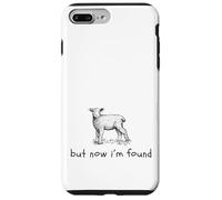 But Now I'm Found Lamb Sheep Minimalistic Christian Tee Case for iPhone 7 Plus/8 Plus