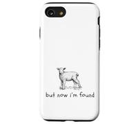 But Now I'm Found Lamb Sheep Minimalistic Christian Tee Case for iPhone SE (2020) / 7/8
