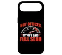 But Officer, My GPS Said Full Send - Racing Car Guy Muscle Case for iPhone Air