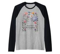 But Seek First His Kingdom Bible Verses Matthew 6:33 Raglan Baseball Tee