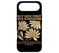 But Seek First His Kingdom Boho Flowers Christian Jesus Case for iPhone Air