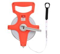 But The Cow Open Reel Tape Measure, Fibreglass Surveyors Tape, 50M /165 FT