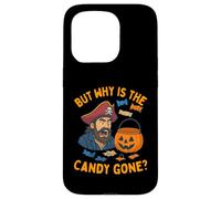 But Why Is the Candy Gone Funny Pirate Halloween Costume Case for iPhone 15 Pro