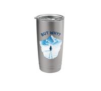 But Why - Nihilist Penguin - Sublimation Stainless Steel Insulated Tumbler