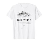 But Why Penguin Sad Penguin Mountains But Why? Meme Tee T-Shirt
