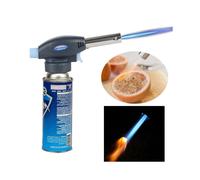 Butane Blow Torch 1350C, 360 Adjustable Flame, Auto Ignition, Windproof & Waterproof, Welding, Cooking, BBQ, Camping