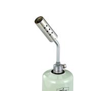 Butane Camping Torch Flame Control - Silver MT-3915