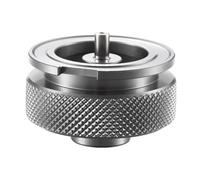 Butane Gas Cartridge Adapter Gas Bottle Adapter Camping Stove Valve Screw Cartridge Adapter, Split Oven Converter for Small Tanks