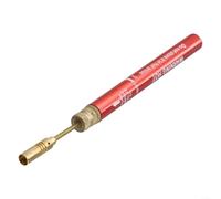 Butane Gas Pencil Airbrush Soldering Iron Torch Cordless and Refillable, Variable Flame Control for Welding Silver Copper Tin Aluminium (1pcs)
