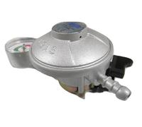 Butane Gas Regulator with Gauge 21MM - Clip on Calor 30mbar