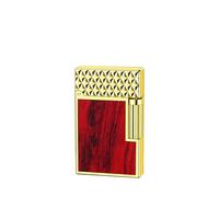 Butane Lighter, Adjustable Flame, Metal Portable Design, Refillable with Recyclable Butane, Ideal for Candles, Cigars, Bonfires and More