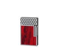 Butane Lighter, Adjustable Flame, Metal Portable Design, Refillable with Recyclable Butane, Ideal for Candles, Cigars, Bonfires and More