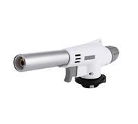 Butane Professional Chef Cooking Adjustable Flame Blow Lighter, Reverse Chef Cooking Torch Burner, Fire Starter (No Butane Fuel) for Sous Vide, Creme Brulee, Baking. Butane Torch, Kitchen