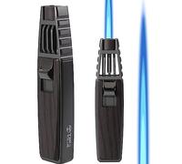 Butane Torch Lighter, Refillable Kitchen Cooking Torch Windproof Torch Blow Torch for Baking Creme Brulee (HUT)