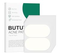 BUTBU 20 Pieces Large Pimple Patches, 60 x 30mm Translucent Hydrocolloid Spot Patches, Invisible Mighty Blemish Patches, Clear Acne Patches for Body, Chin, Face, Back, Forehead (Oval)