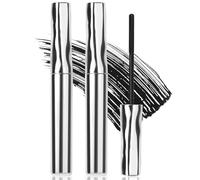 BUTBU 2PCS Volumising Mascara, 3D Curling Eyelash Plastic Strong Mascara, Waterproof Plastic Wand mascara, Long Lasting, Washable Extra Slim plastic, Suitable for Daily or Party Look