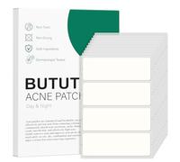 BUTBU 40 Pieces Large Pimple Patches, 60 x 20mm Translucent Hydrocolloid Spot Patches, Invisible Mighty Blemish Patches, Clear Acne Patches for Body, Chin, Face, Back, Forehead (Rectangle)