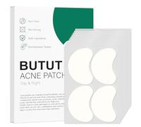 BUTBU 40 Pieces Large Pimple Patches, Translucent Hydrocolloid Spot Patches, Invisible Mighty Blemish Patches, Clear Acne Patches for Body, Chin, Face, Back, Forehead (Moon)